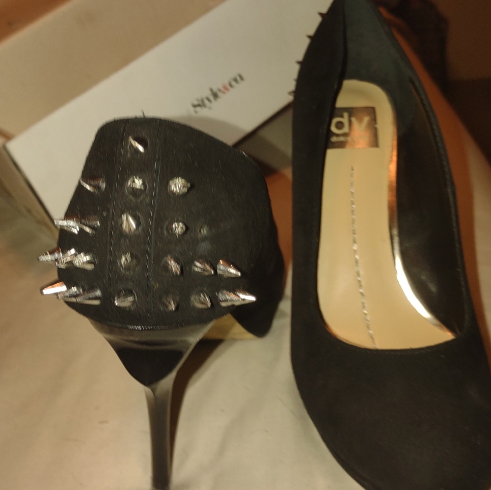 Black high heels